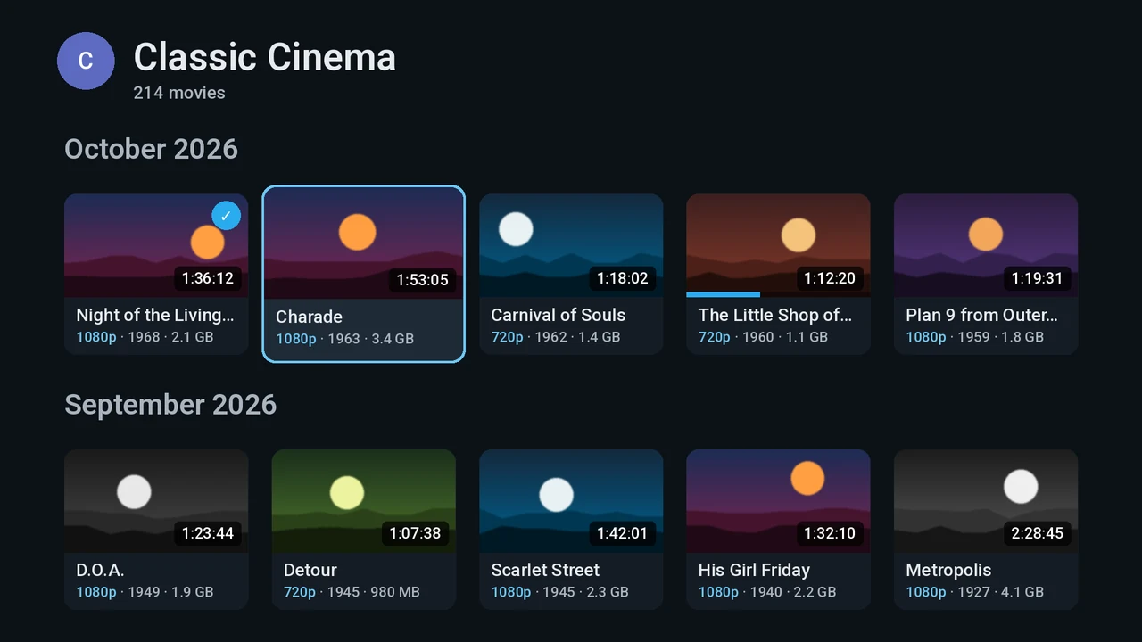 A channel: screenshot from the TV